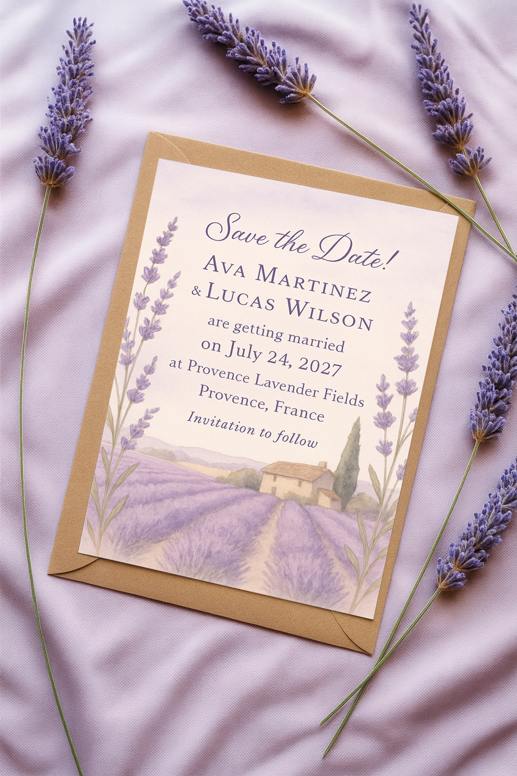 Ava & Lucas Save The Date