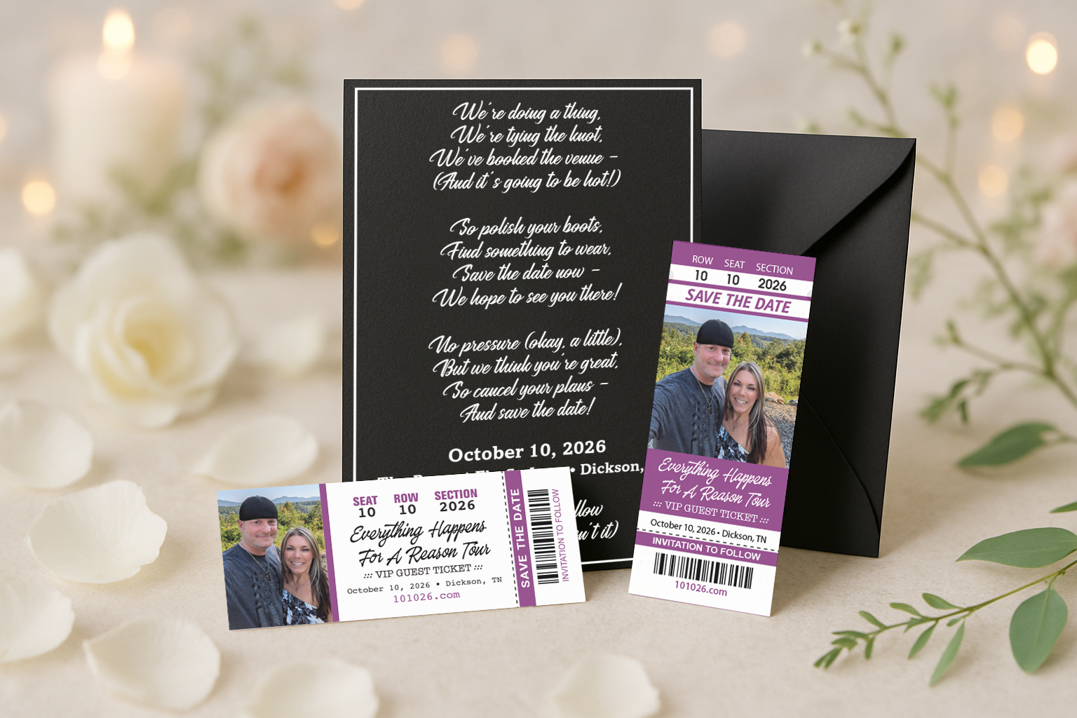 Our Save The Dates