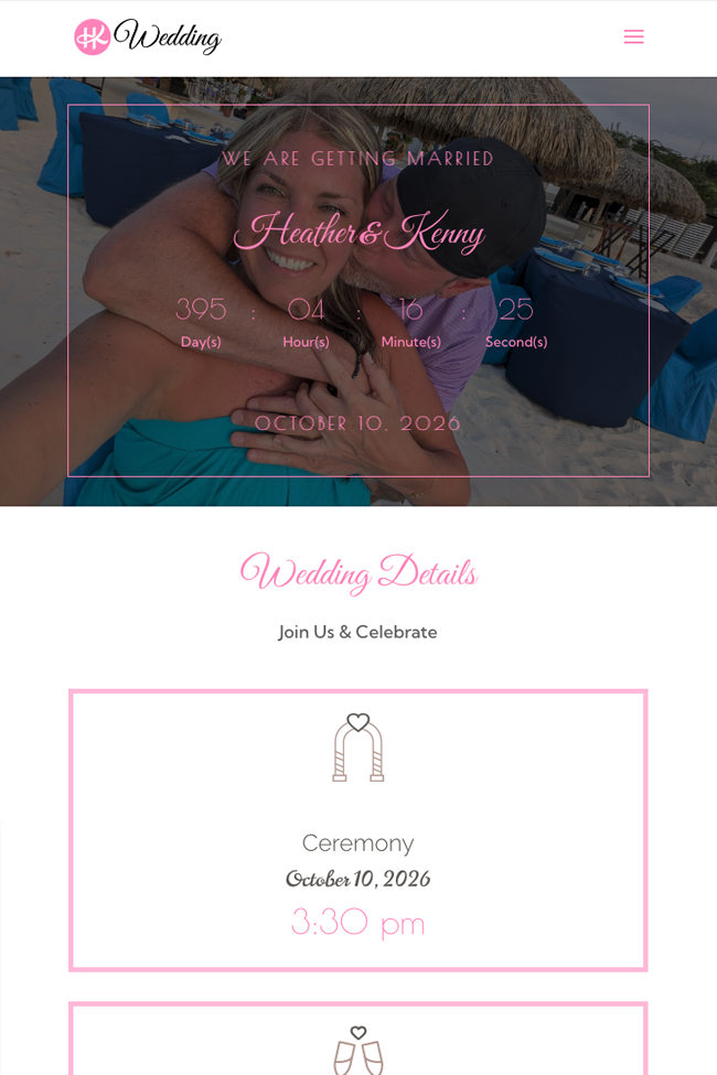 Kenny & Heather Website