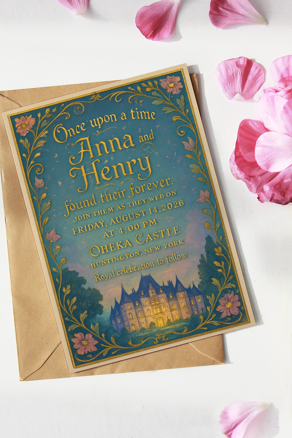 Anna & Henry Royal Invite